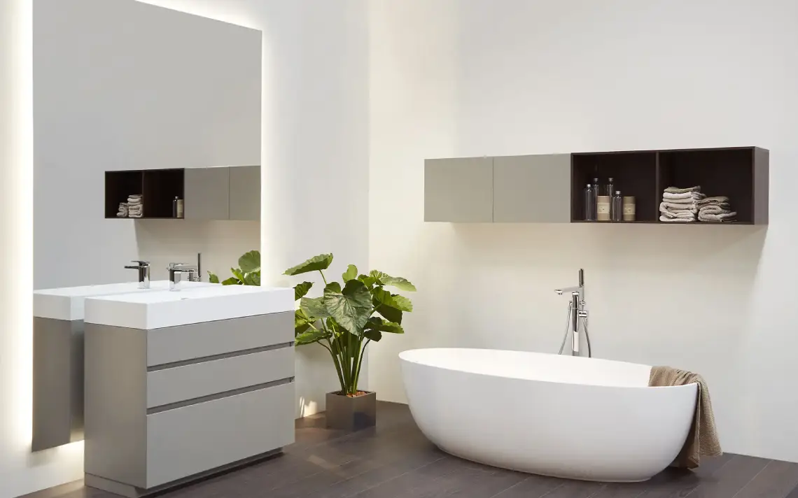 Esteve Estudi. Tienda de muebles de baño en Sabadell. Modelo Kube