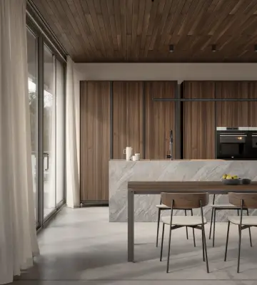 Esteve Estudi Cocina Baño. Tienda de cocinas y baños en Sabadell - cocina modelo Serie L-12