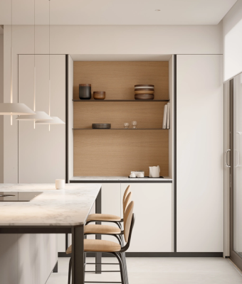 Esteve Estudi Cocina Baño. Tienda de cocinas y baños en Sabadell - cocina modelo Serie L-12